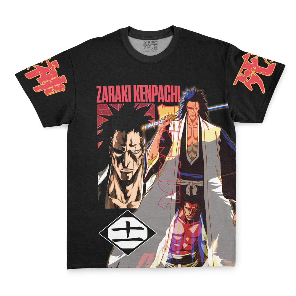 Buildercar - Zaraki Kenpachi TYBWA V3 Bleach Streetwear T-Shirt