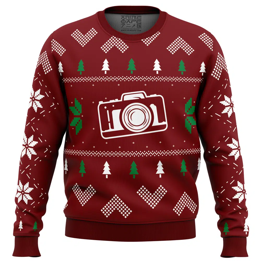 Buildercar - Zarina Kassir Snap Snap Killings Dead by Daylight Ugly Christmas Sweater