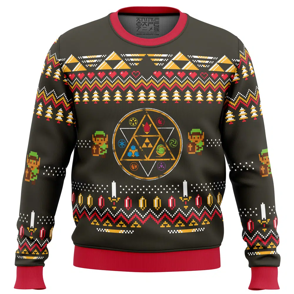 Buildercar - Zelda Rubies Ugly Christmas Sweater