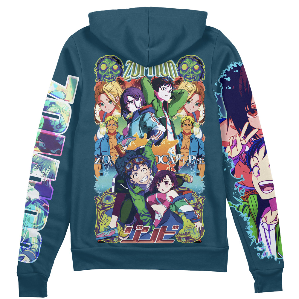 Buildercar - Zom 100 Streetwear Zip Hoodie Jacket