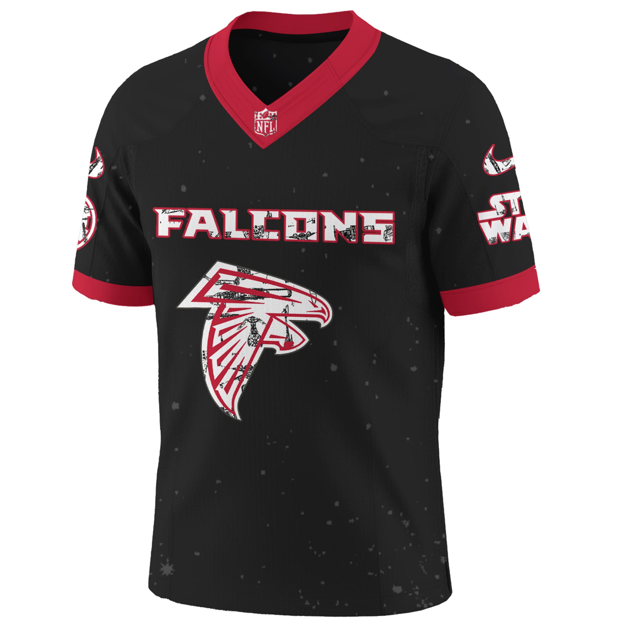 Buildercar - Atlanta Falcons - NFL x Star War Limited Editions Jersey Ver 5 - Image 2