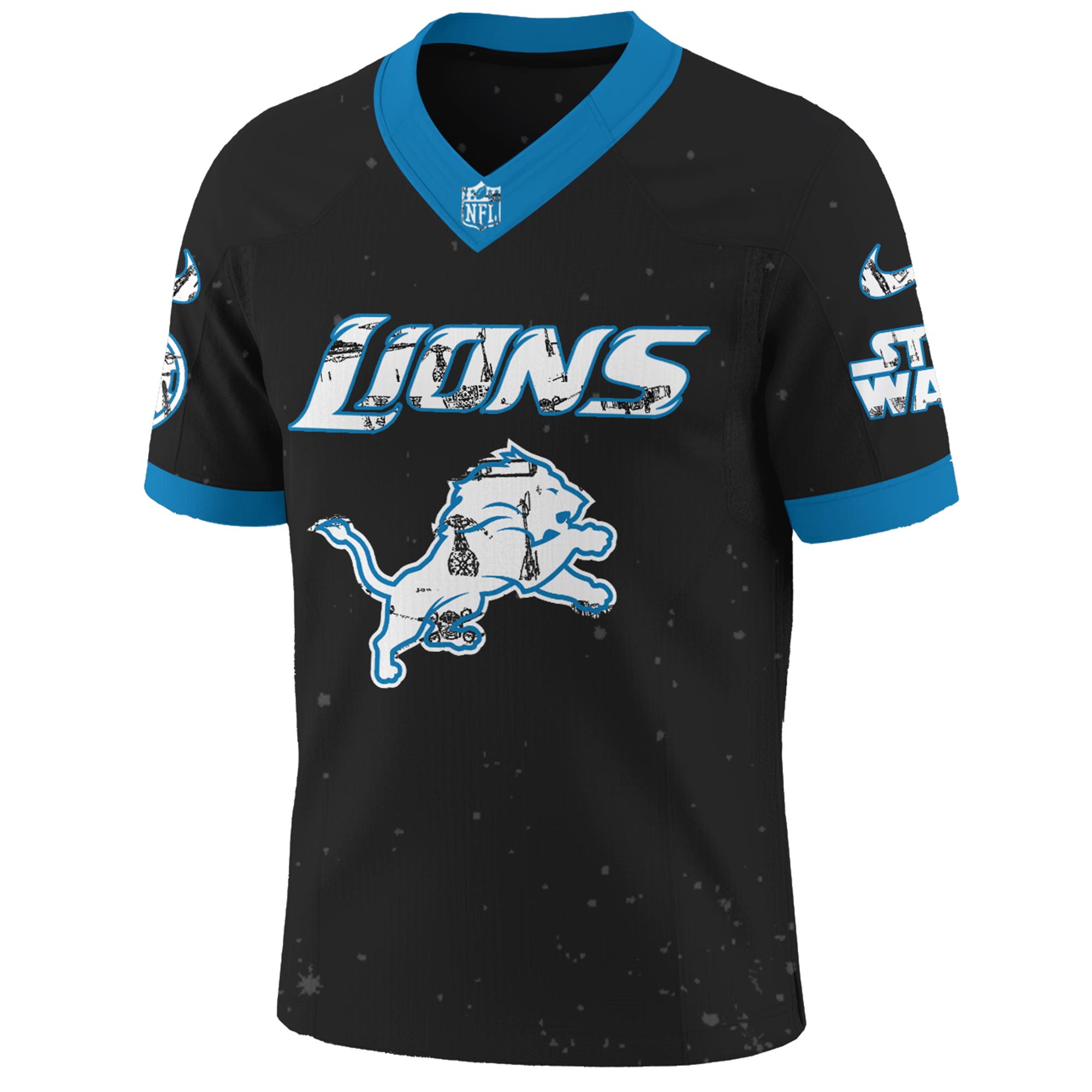 Buildercar - Detroit Lions - NFL x Star War Limited Editions Jersey Ver 5 - Image 2