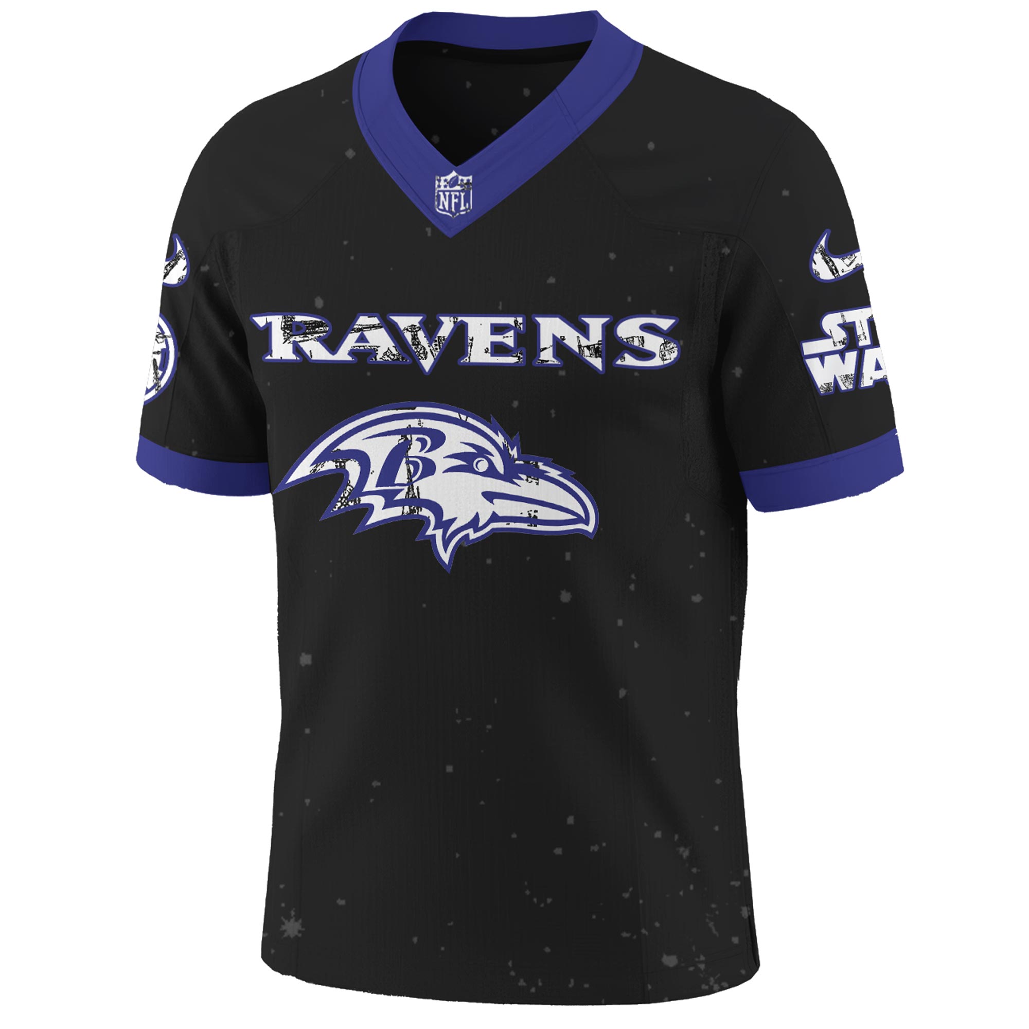 Buildercar - Baltimore Ravens - NFL x Star War Limited Editions Jersey Ver 5 - Image 2