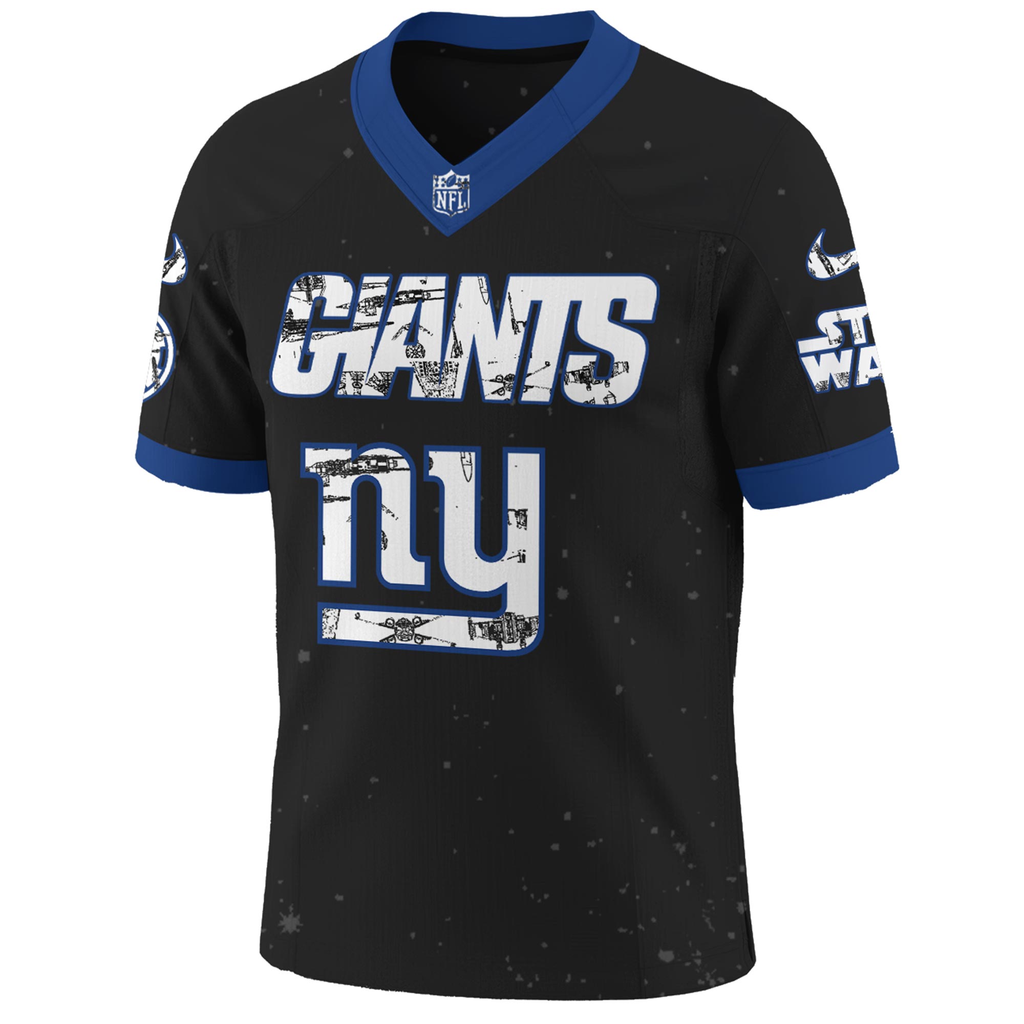 Buildercar - New York Giants - NFL x Star War Limited Editions Jersey Ver 5 - Image 2
