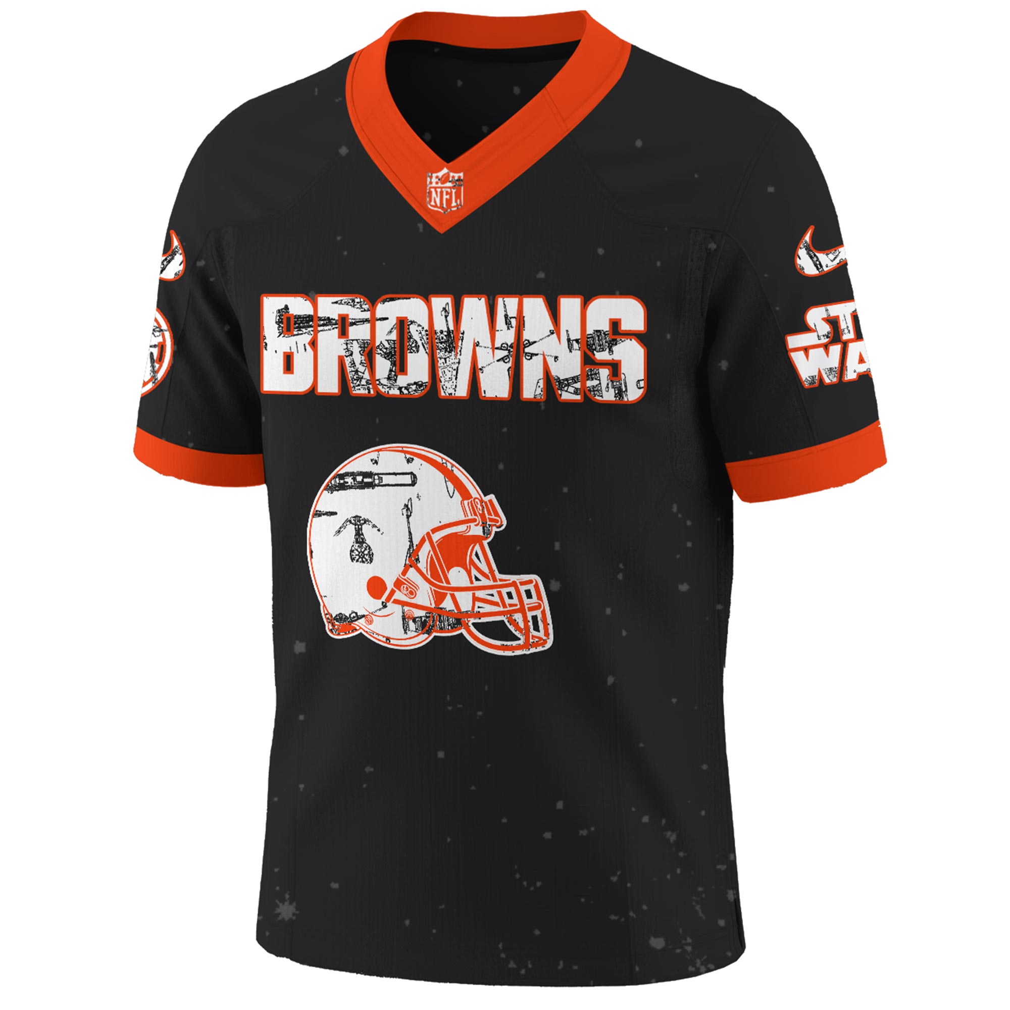 Buildercar - Cleveland Browns - NFL x Star War Limited Editions Jersey Ver 5 - Image 2