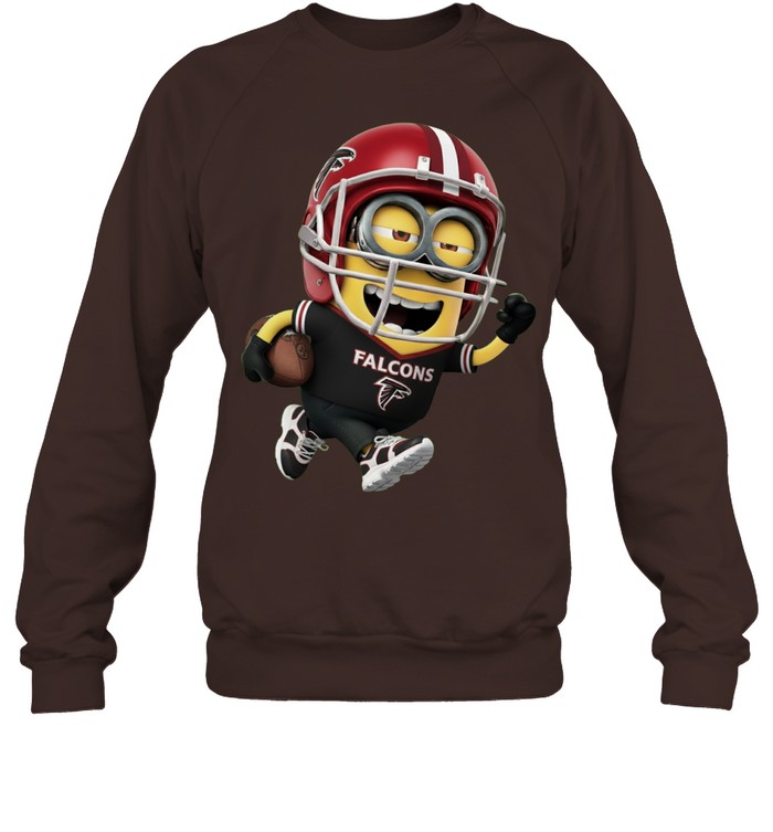 Minions V3 Atlanta Falcons NFL Pullover Hoodie for Football Fans