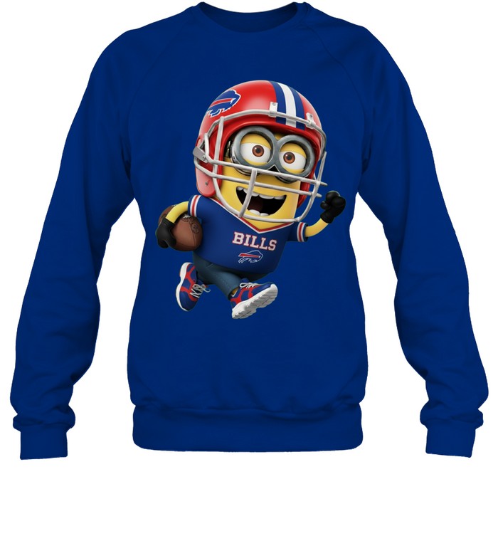 Minions V3 Buffalo Bills NFL Pullover Hoodie for Football Fans