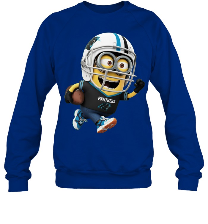 Minions V3 Carolina Panthers NFL Pullover Hoodie for Football Fans