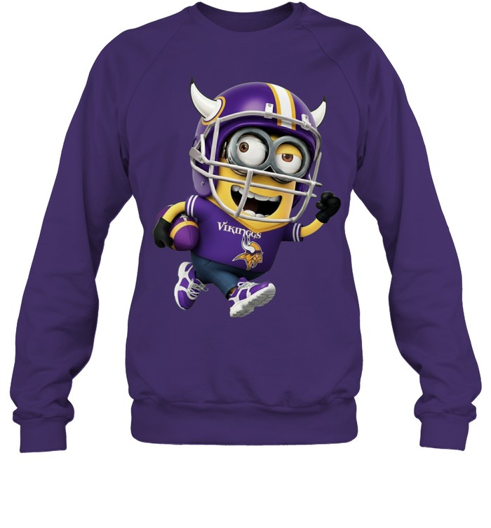 Minions V3 Minnesota Vikings NFL Pullover Hoodie for Football Fans