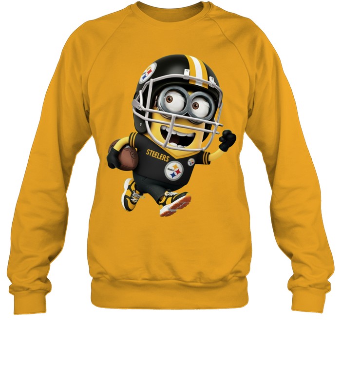 Minions V3 Pittsburgh Steelers NFL Pullover Hoodie for Football Fans
