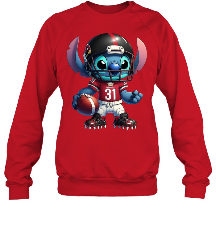Stitch Football Arizona Cardinals NFL Pullover Hoodie for Fans