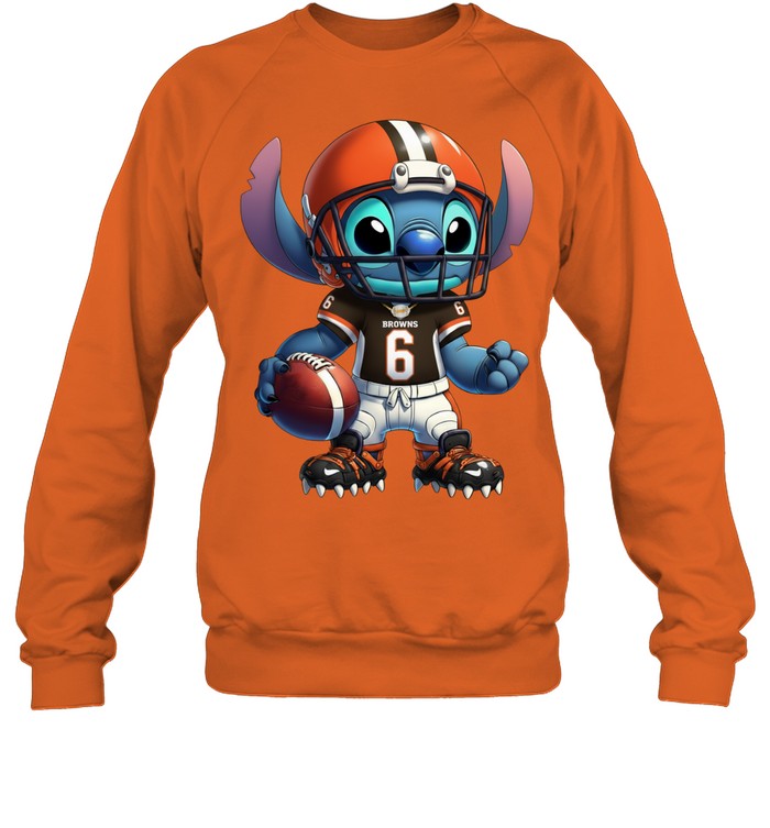 Stitch Football Cleveland Browns NFL Pullover Hoodie for Fans