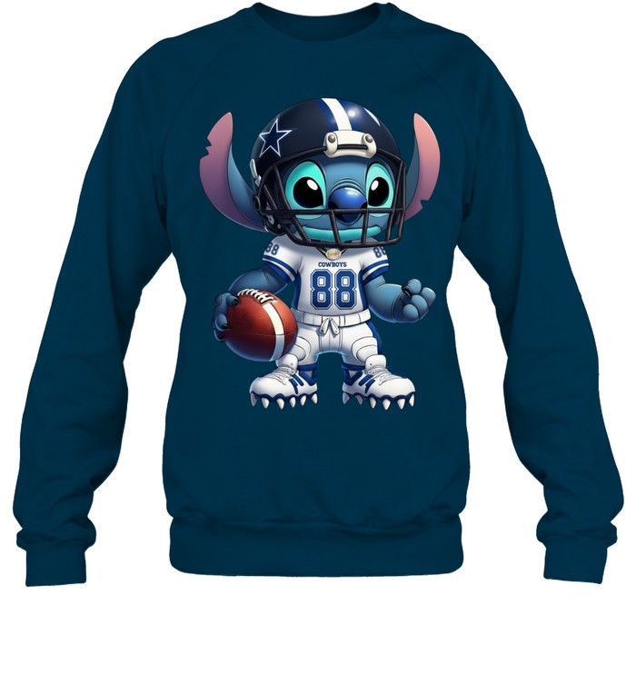 Stitch Football Dallas Cowboys NFL Pullover Hoodie for Fans