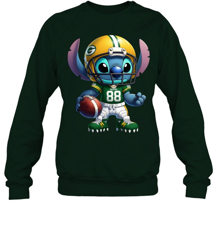 Stitch Football Green Bay Packers NFL Pullover Hoodie for Fans