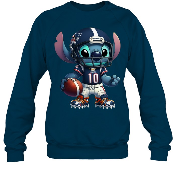 Stitch Football New England Patriots NFL Pullover Hoodie for Fans