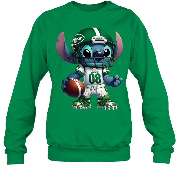 Stitch Football New York Jets NFL Pullover Hoodie for Fans
