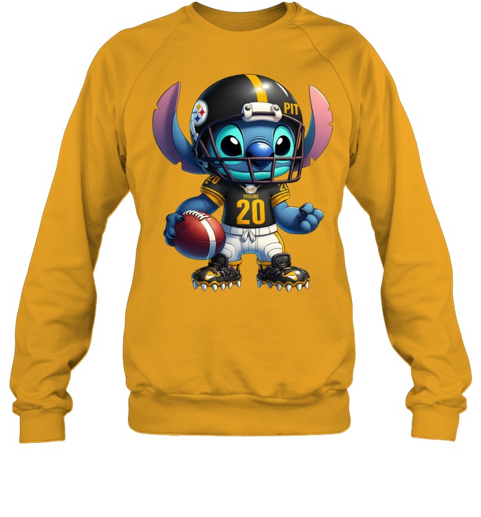 Stitch Football Pittsburgh Steelers NFL Pullover Hoodie for Fans