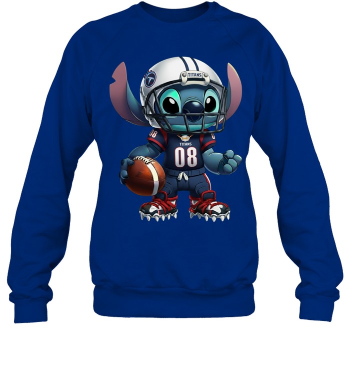 Stitch Football Tennessee Titans NFL Pullover Hoodie for Fans