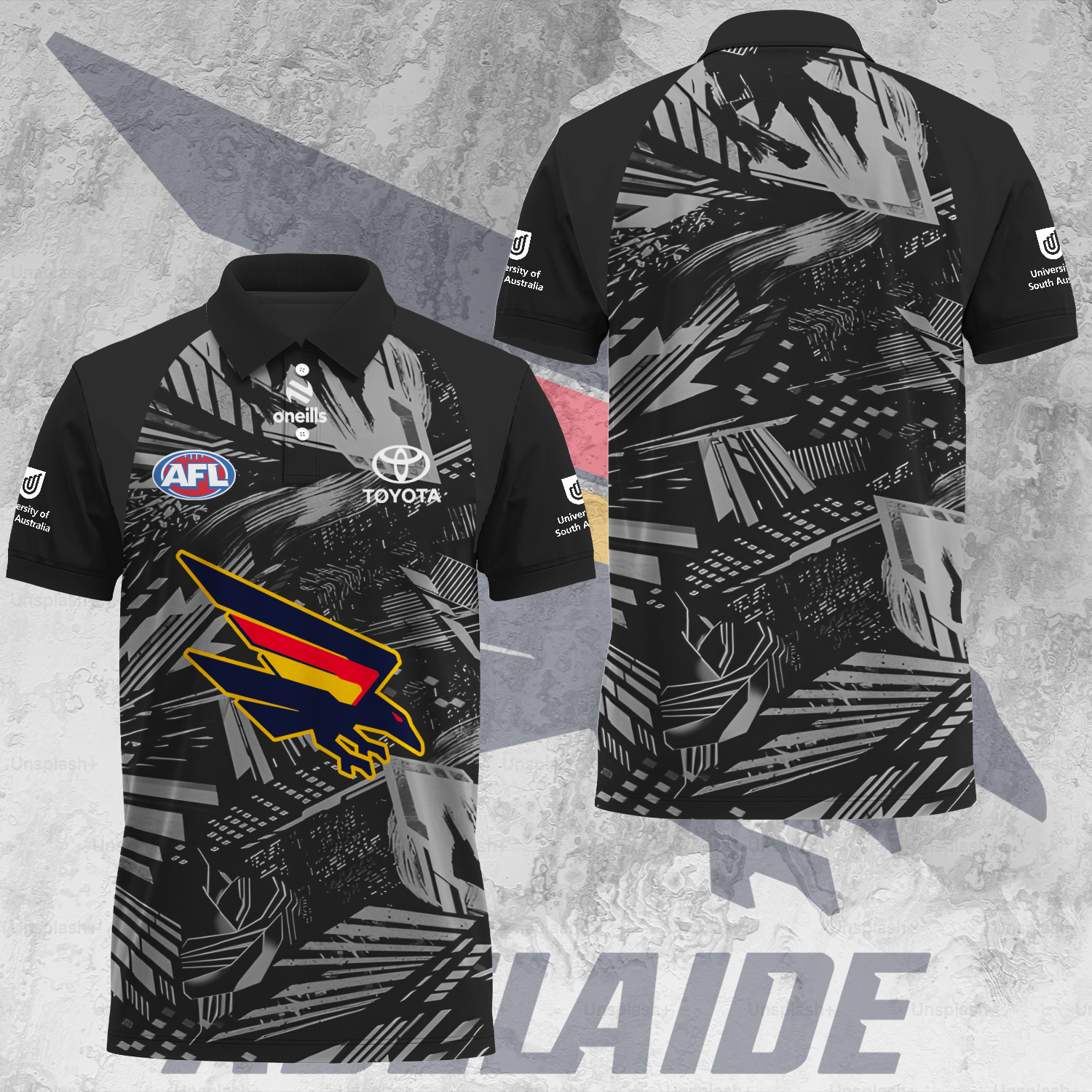 Adelaide Football Club AFL 2025 Crows Limited Edition Polo Shirt TM V3 NTA