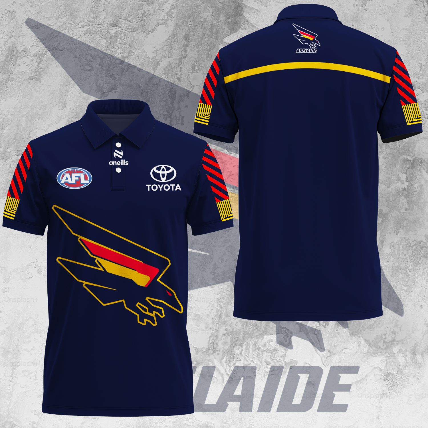 Adelaide Football Club AFL Crows Limited Edition Polo Shirt TM V2 NTA