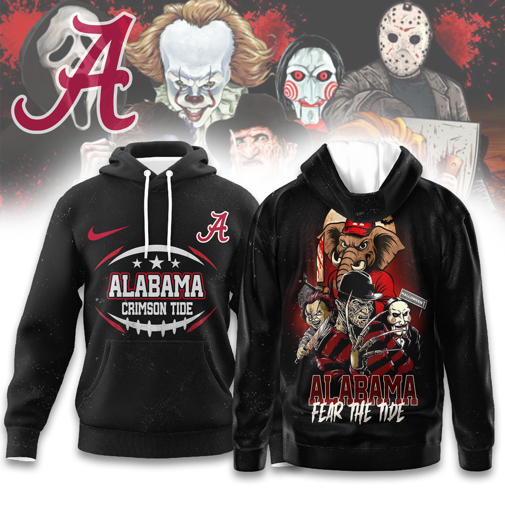 Alabama Crimson Tide | Premium NCAA Horror Hoodie