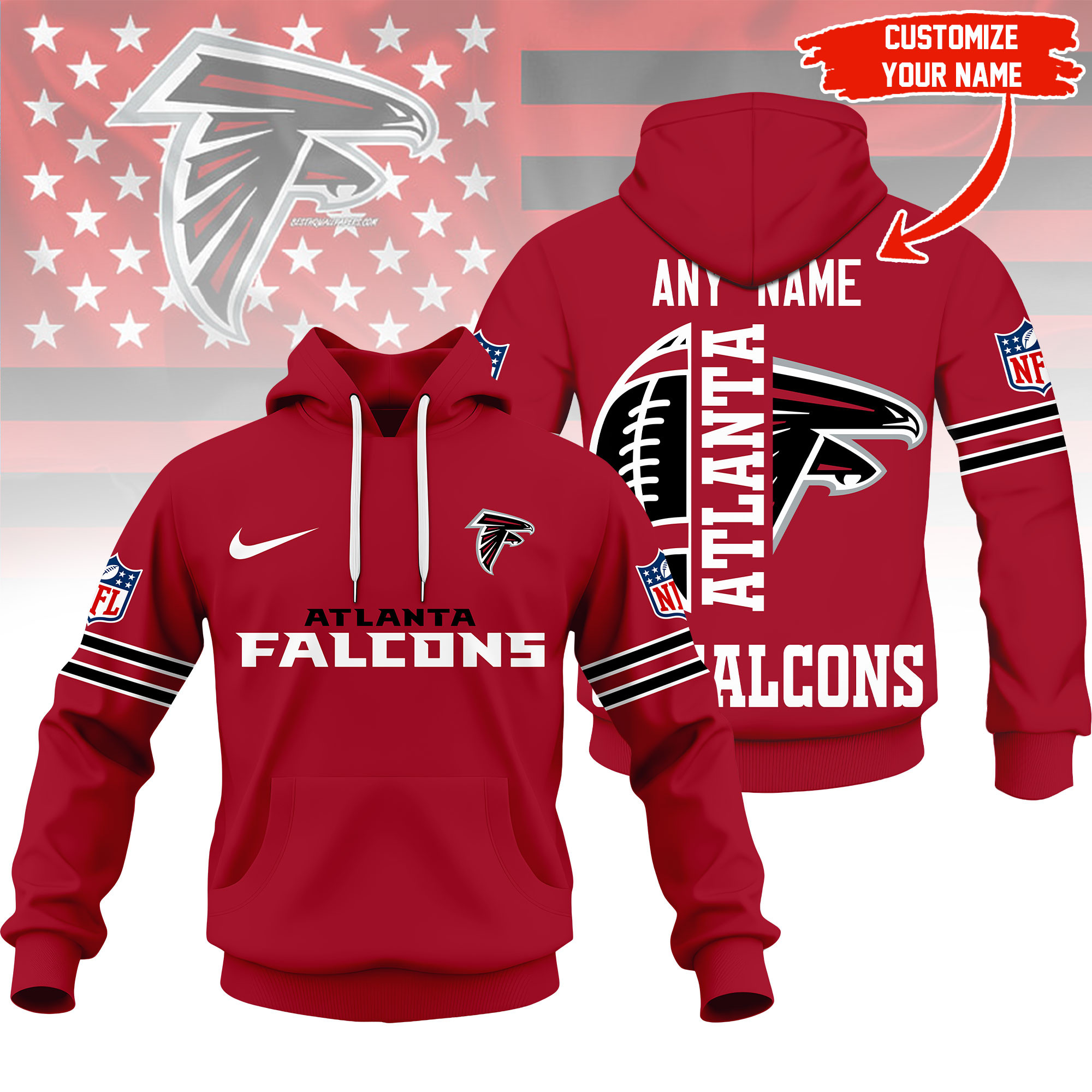 Atlanta Falcons | Premium NFL Fan Hoodie