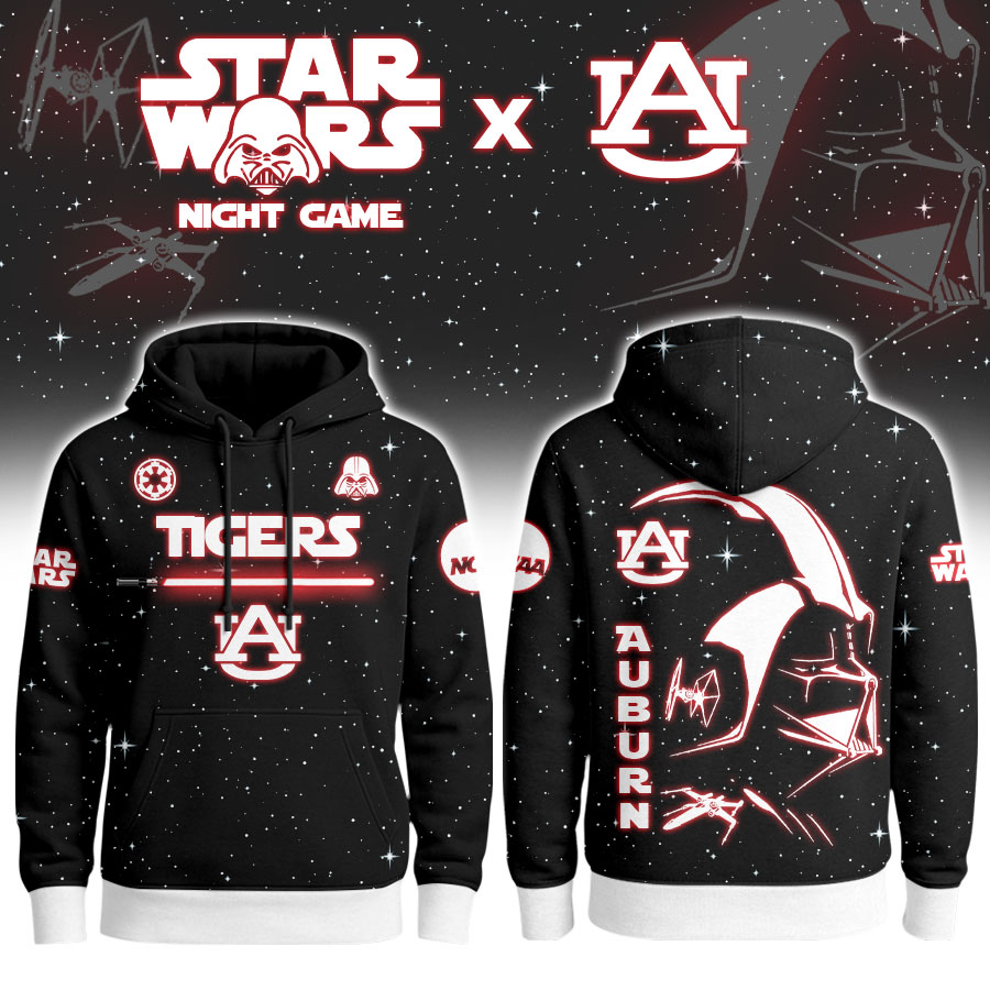 Auburn Tigers | Premium NCAA x Star War Night Game Limited Editions Hoodie