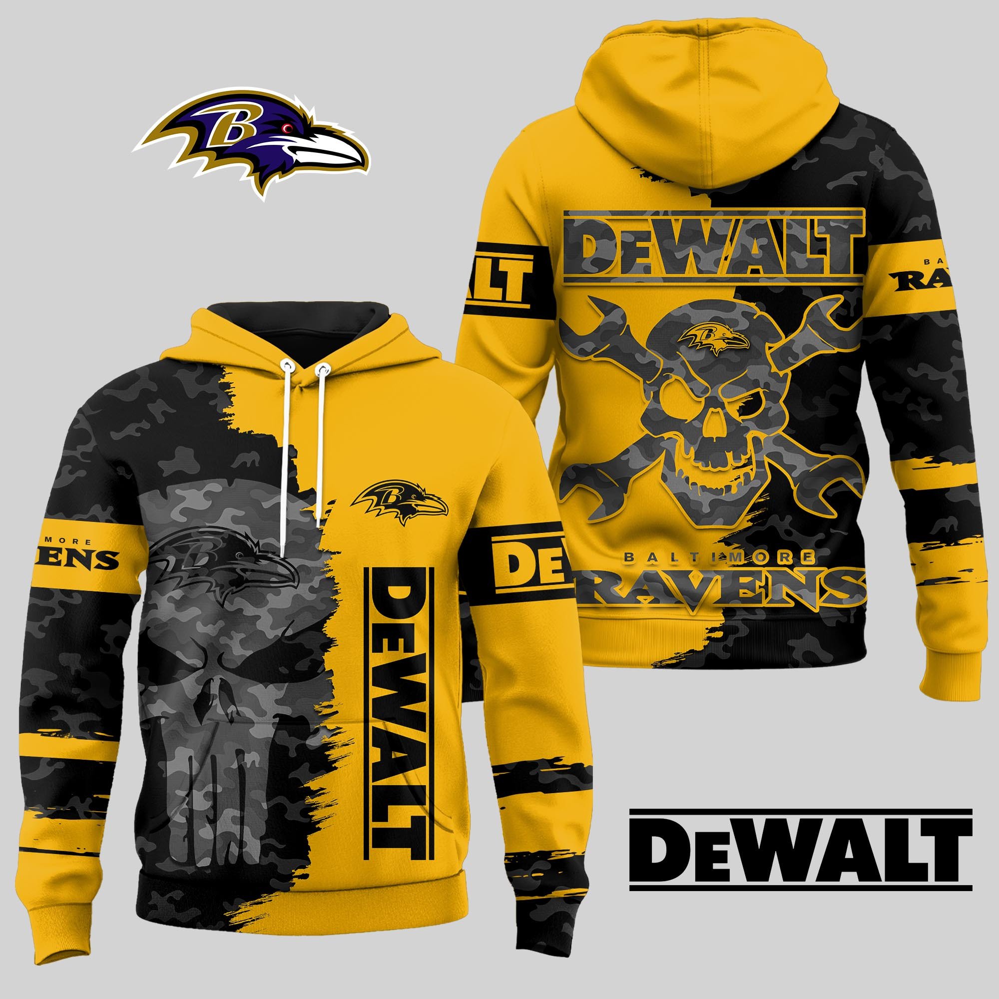 Baltimore Ravens | Premium NFL DeWalt Hoodie