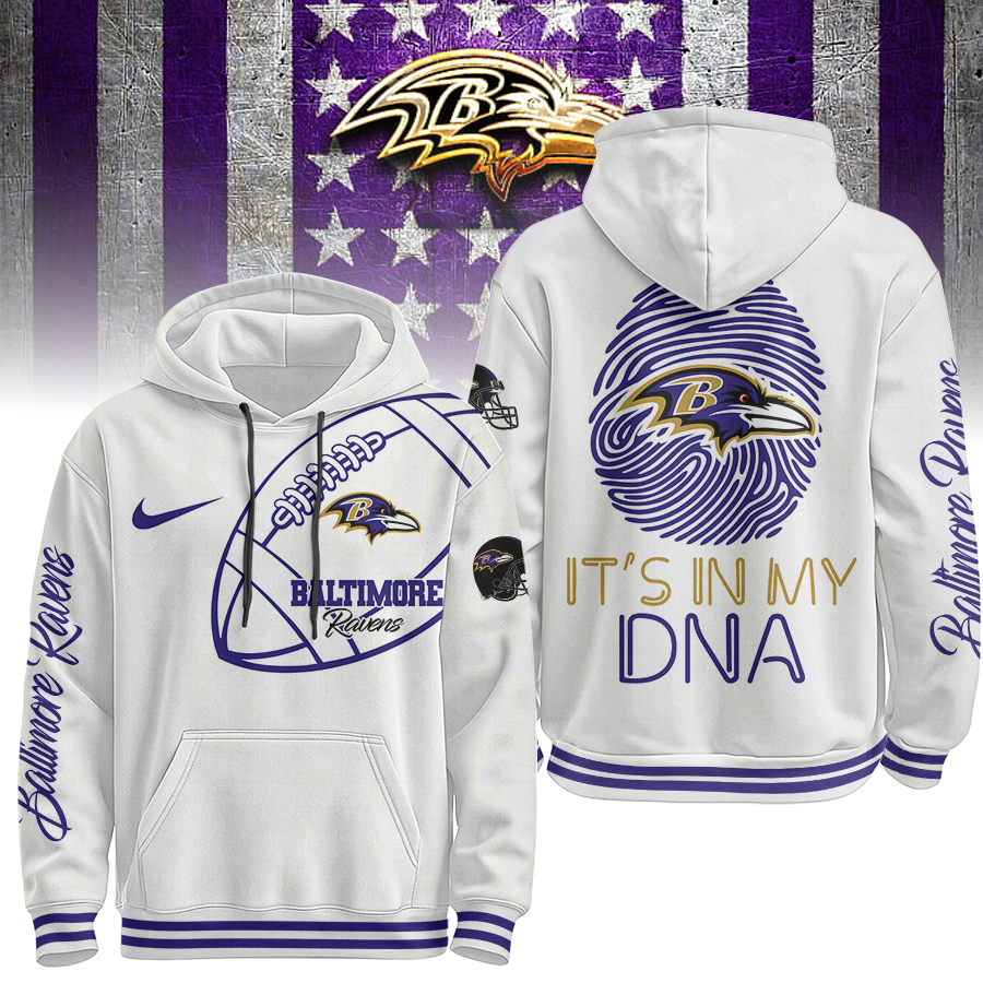 Baltimore Ravens | Premium NFL Its My DNA Hoodie