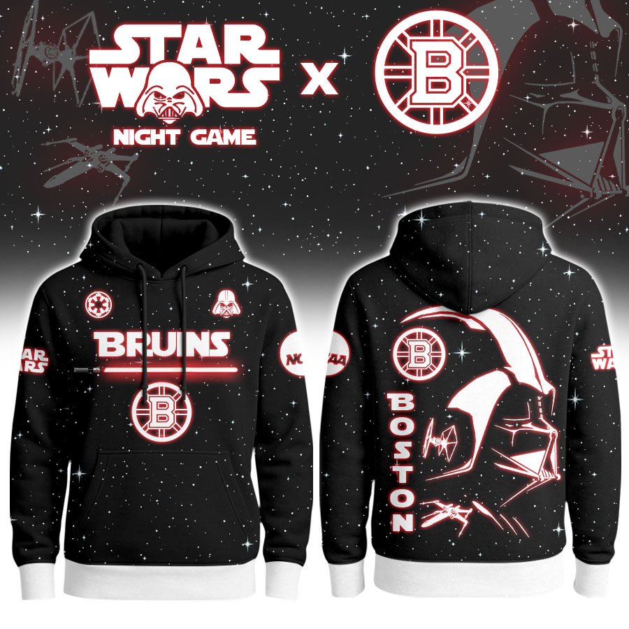 Boston Bruins | Premium NHL x Star War Night Game Limited Editions Hoodie