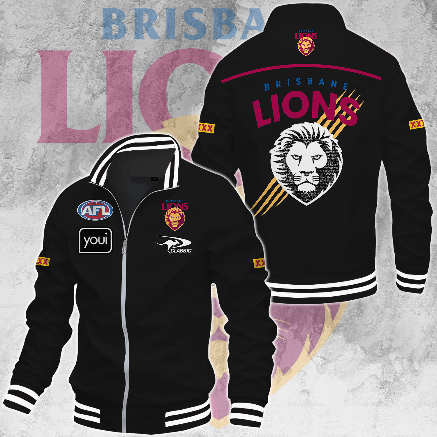 Brisbane Lions AFL 2025 Limited Edition Casual Jacket TM NTA V75