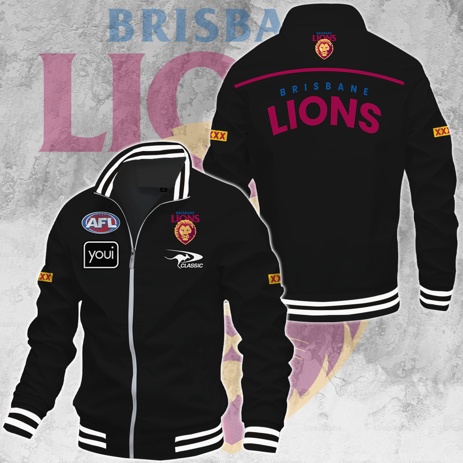 Brisbane Lions AFL 2025 Limited Edition Casual Jacket TM NTA V76