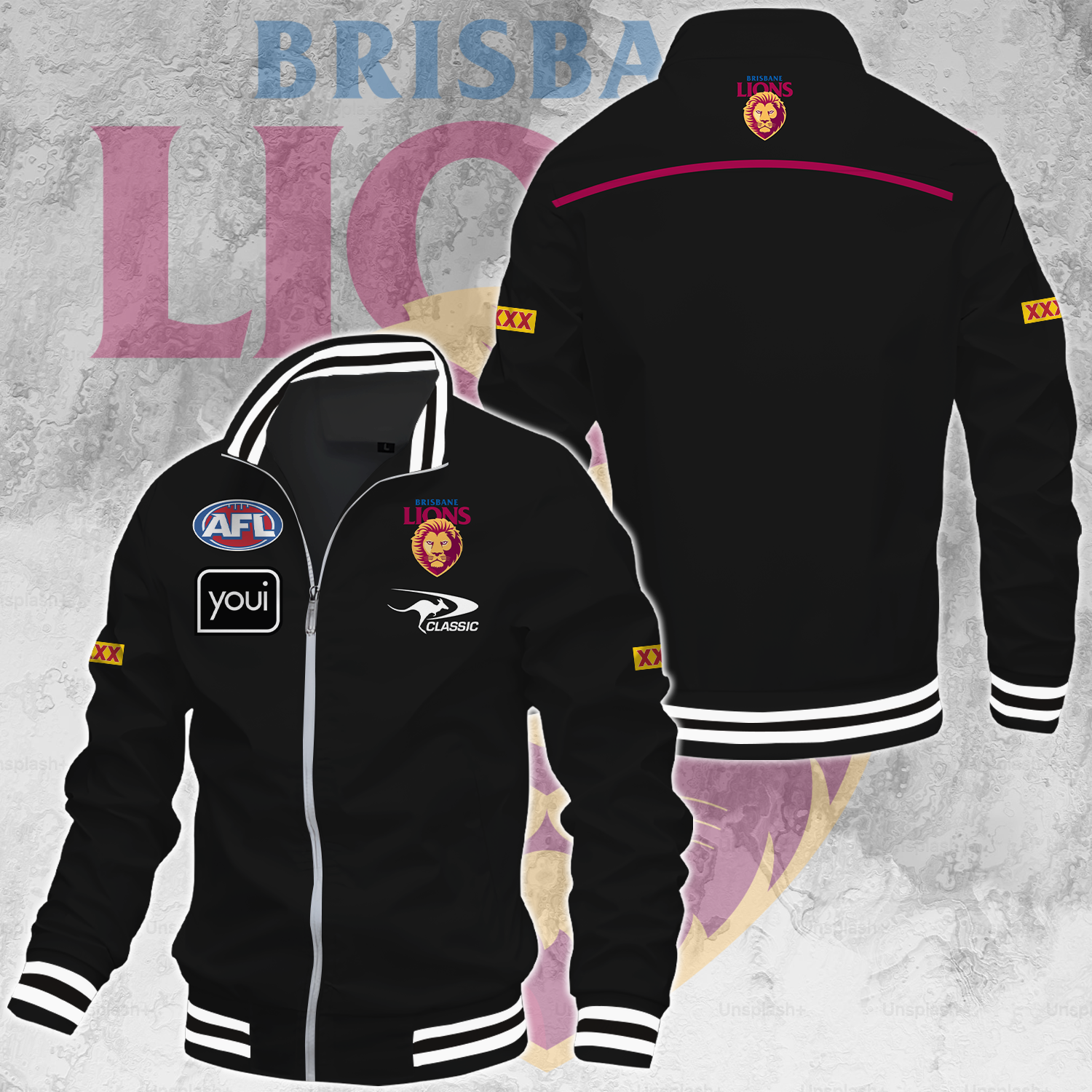 Brisbane Lions AFL 2025 Limited Edition Casual Jacket TM NTA V77