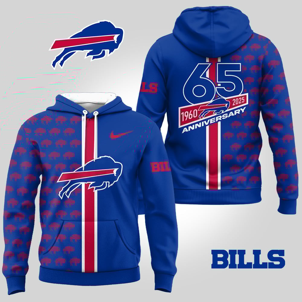 Buffalo Bills | Premium NFL Anniversary Celebration Hoodie