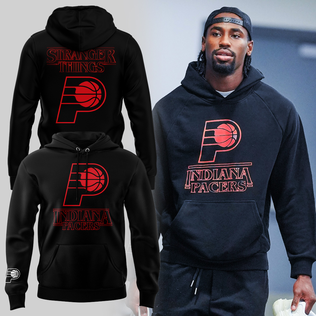 Buildercar - Edition I.Pacers NFL x Stranger Things Hoodie hm1372