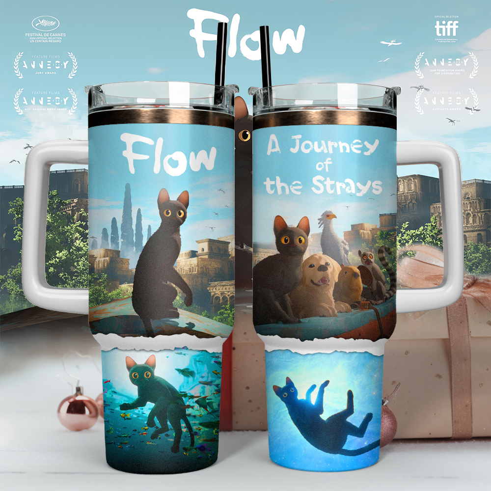 Buildercar - Flow Oscar 2024 Movies Custom Stanley Cup 40 oz 30 oz Tumbler With Handle