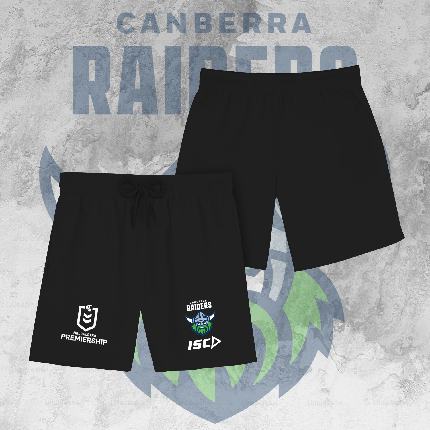 Canberra Raiders NRL 2025 Polo Shirt TM NTA V4