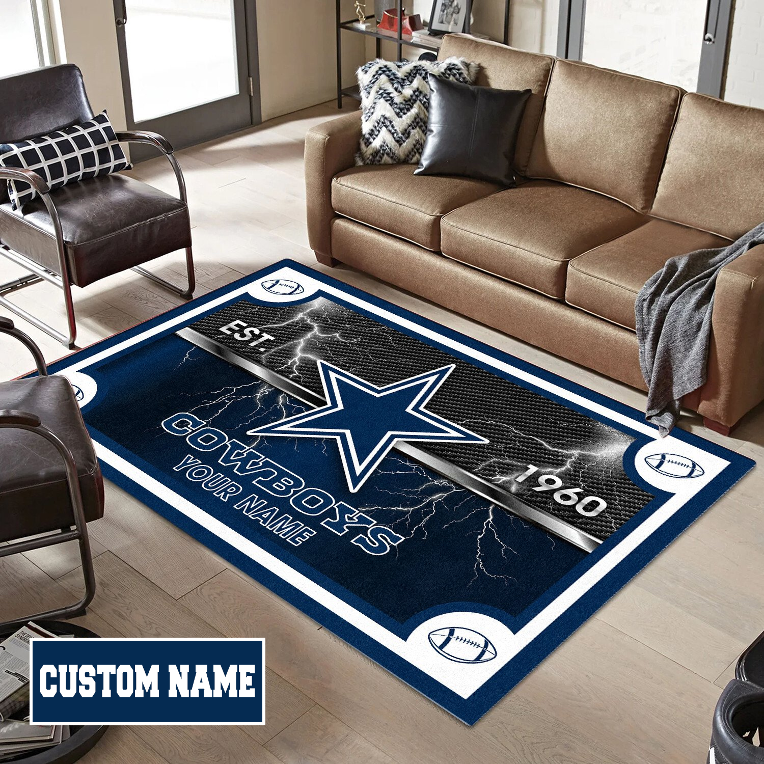 DAL x NFL Rug DATND TANTD