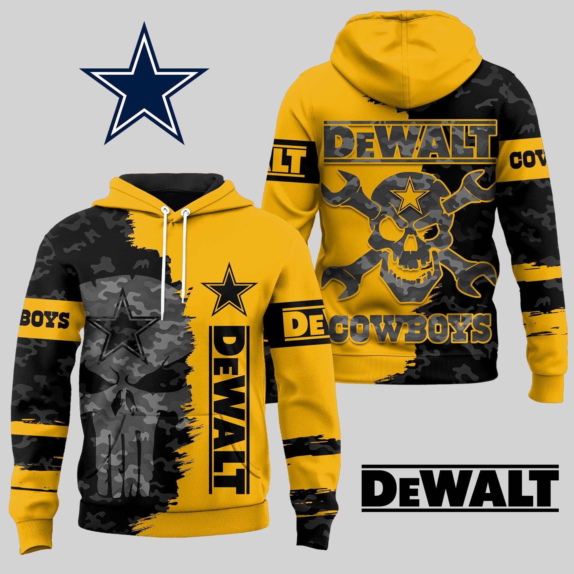 Dallas Cowboys | Premium NFL DeWalt Hoodie