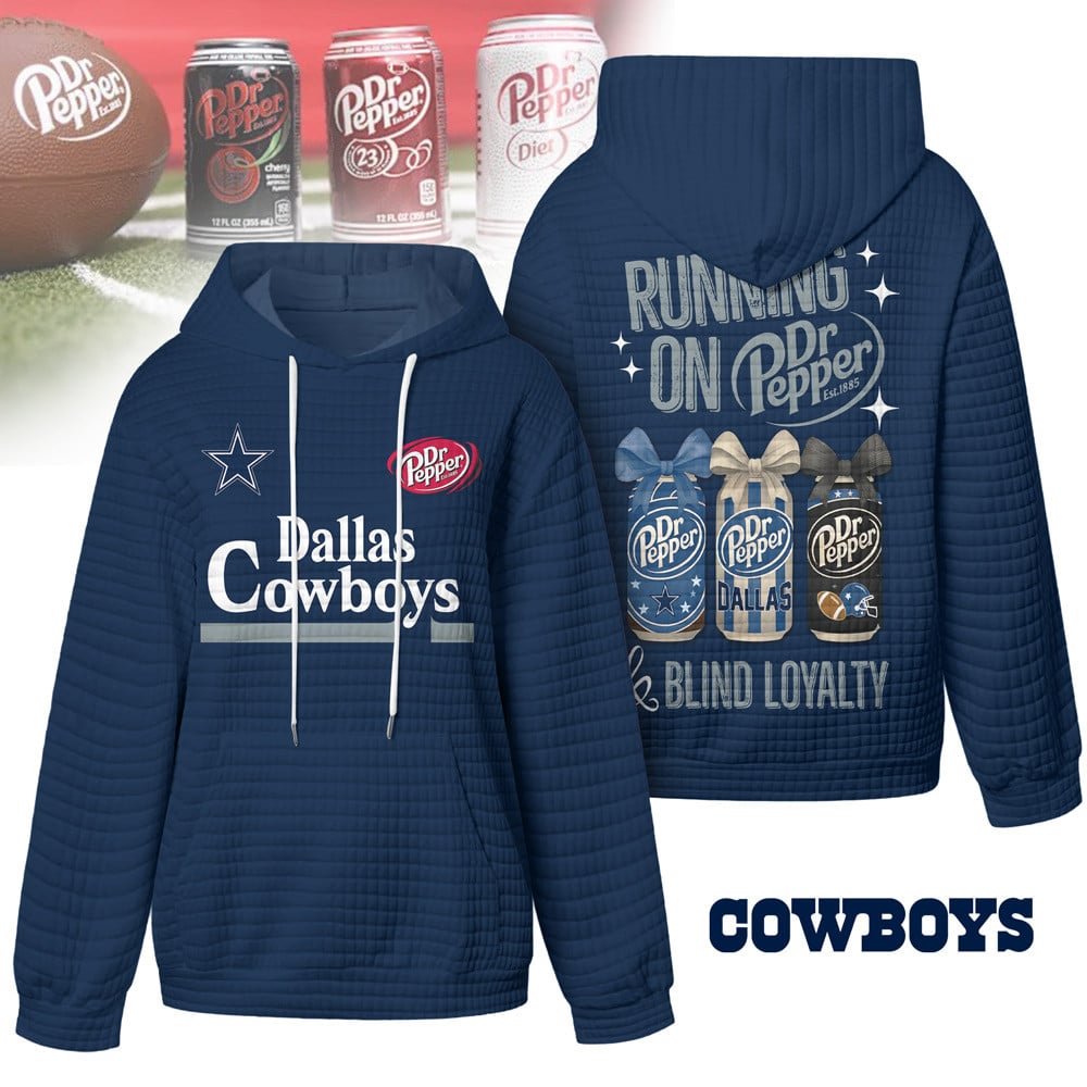 Dallas Cowboys | Premium NFL Dr.Pepper Waffle Hoodie