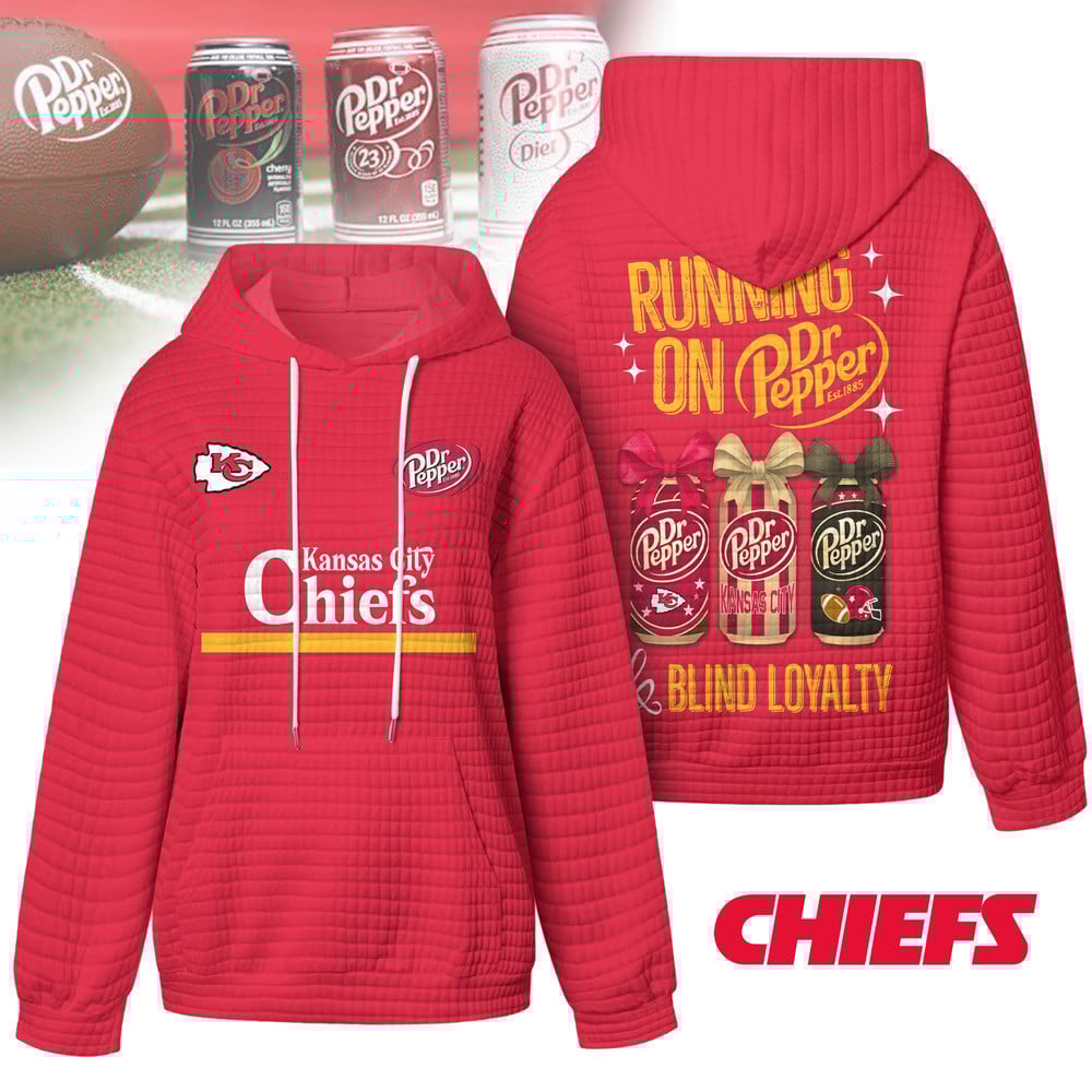 Kansas City Chiefs | Premium NFL Dr.Pepper Waffle Hoodie