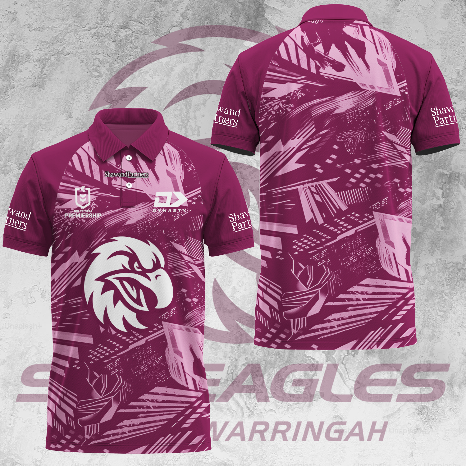 Manly Warringah Sea Eagles NRL 2025 Fear The Fortress Limited Edition Polo Shirt TM V6
