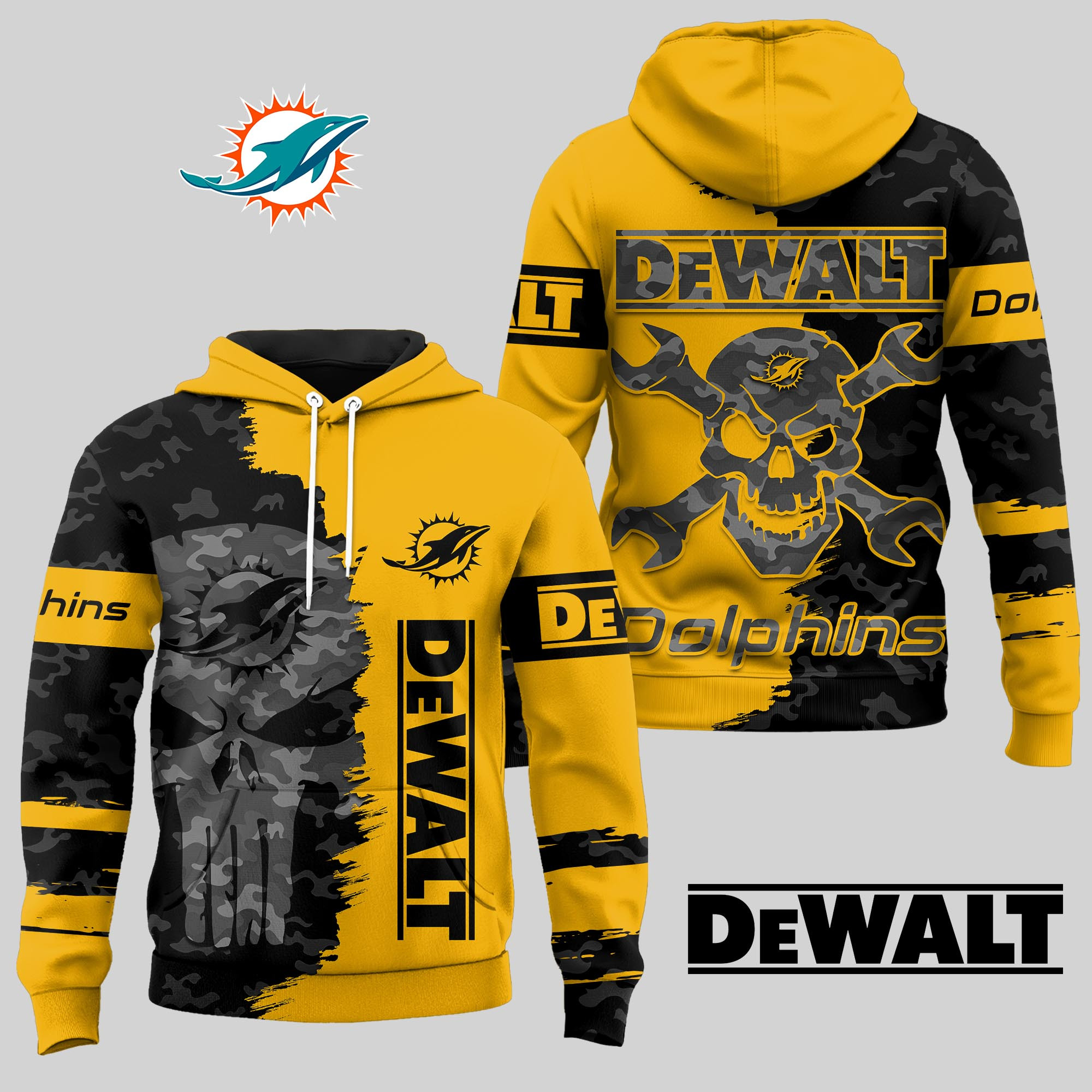 Miami Dolphins | Premium NFL DeWalt Hoodie