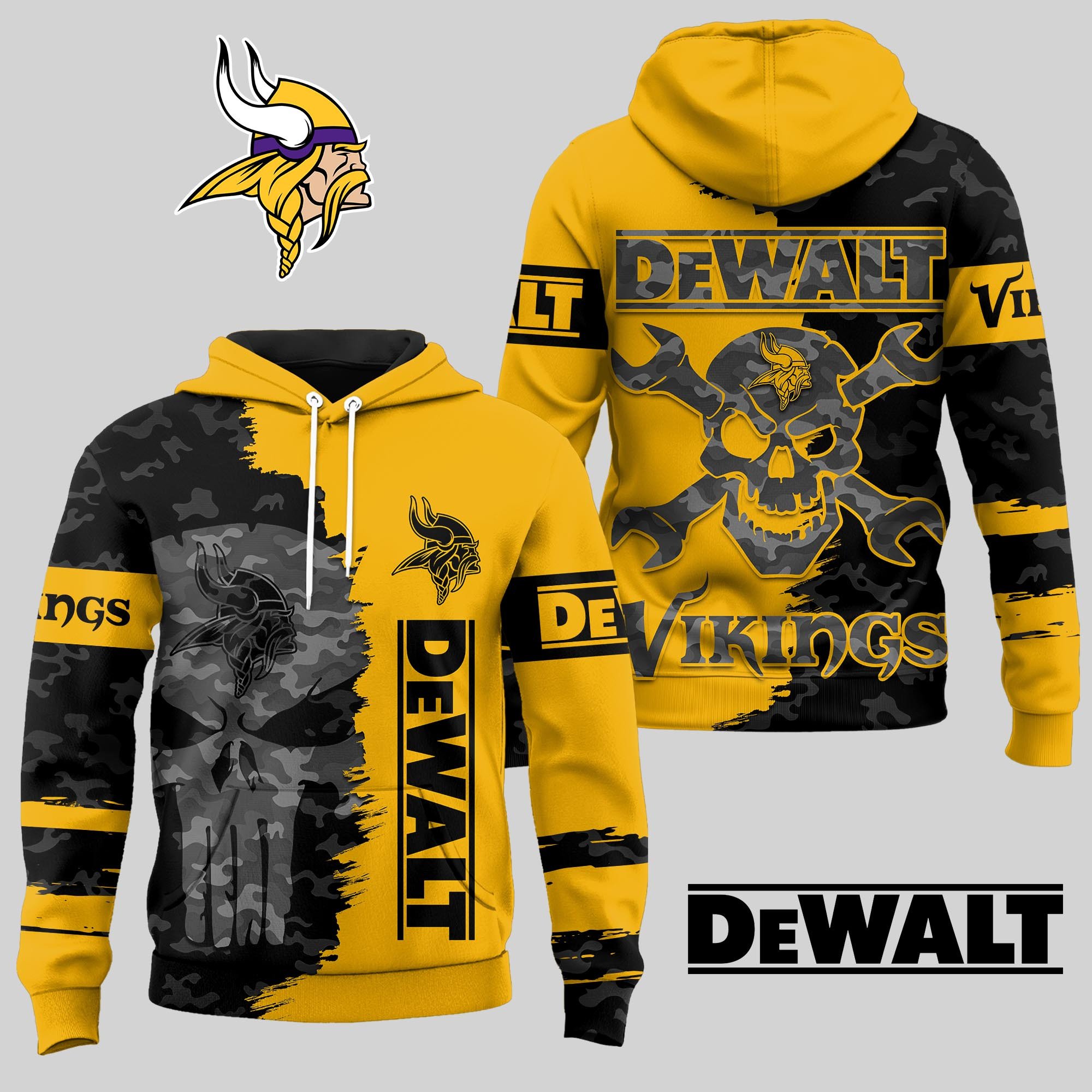 Minnesota Vikings | Premium NFL DeWalt Hoodie