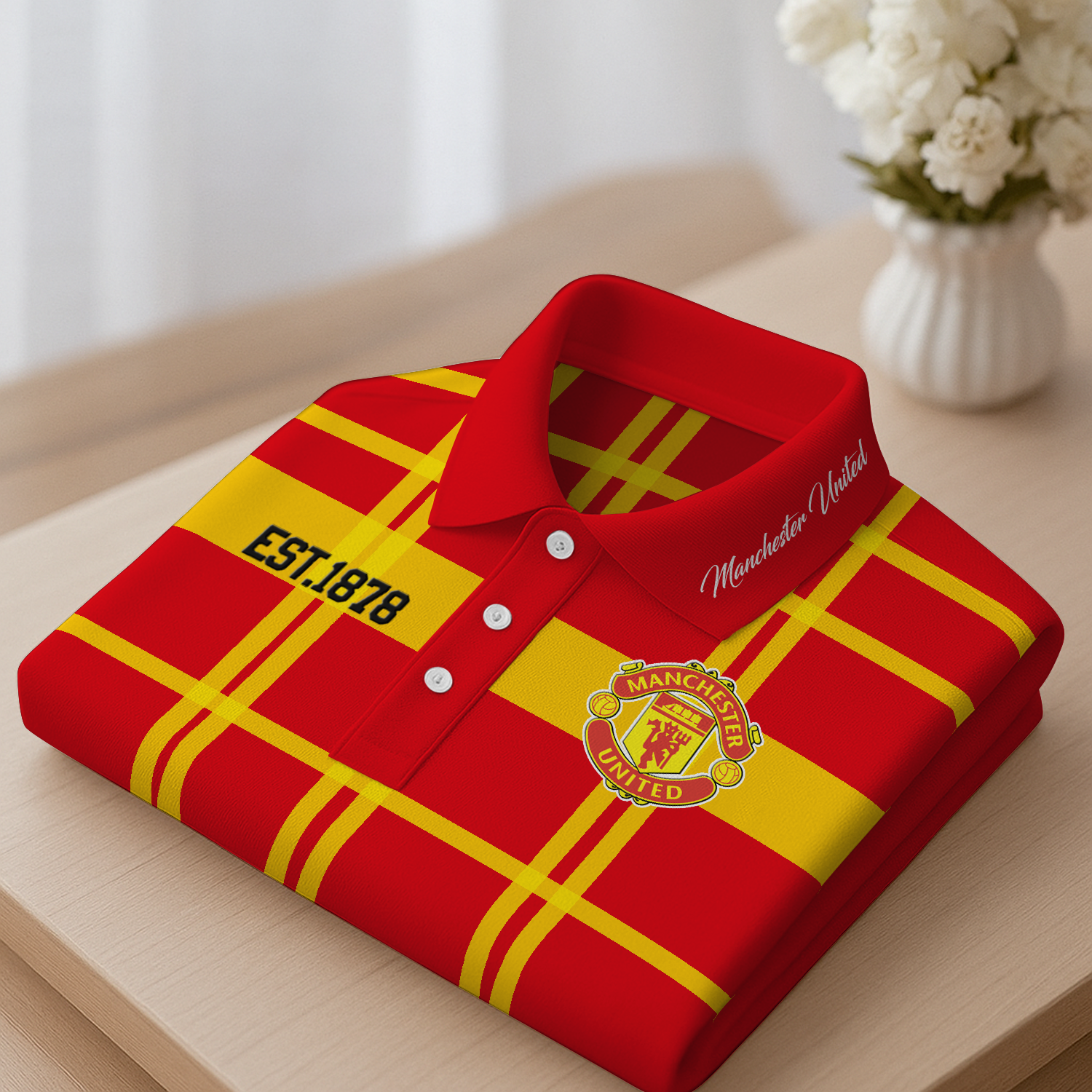 MU Premium EPL Polo Shirt DatND ThuongNH