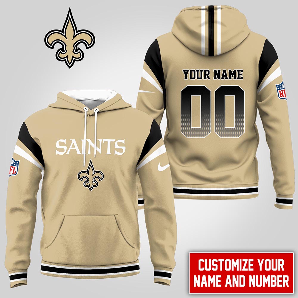 New Orleans Saints | Premium NFL Customized Hoodie