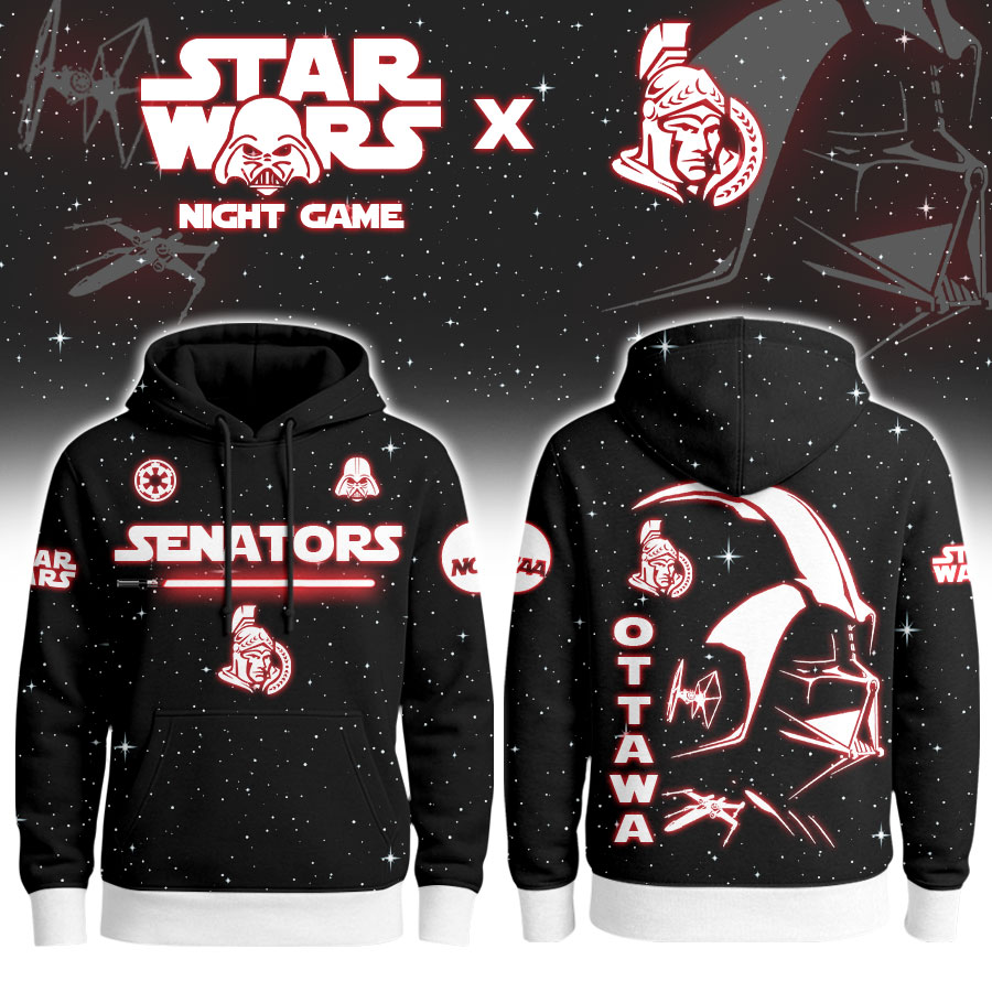 Ottawa Senators | Premium NHL x Star War Night Game Limited Editions Hoodie
