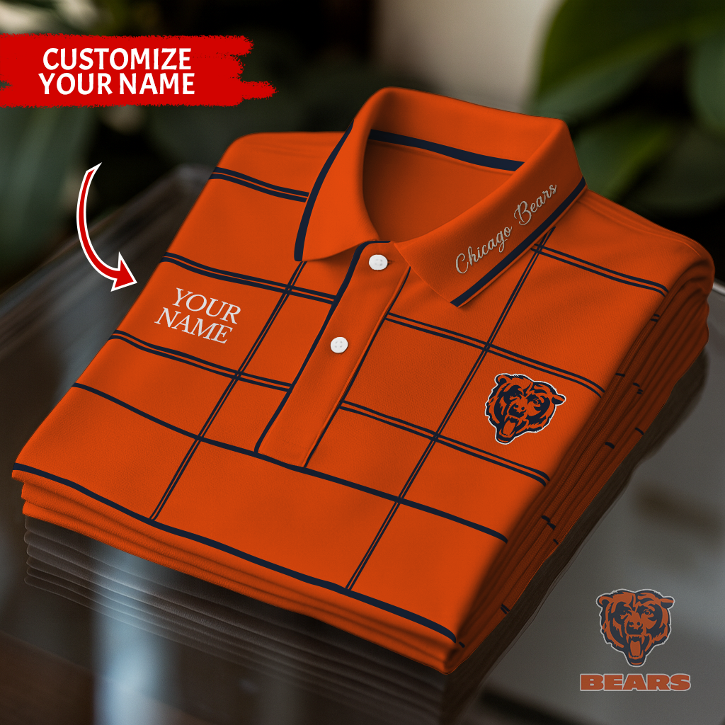 Personalized CHI Premium NFL Polo Shirt DDT NTL