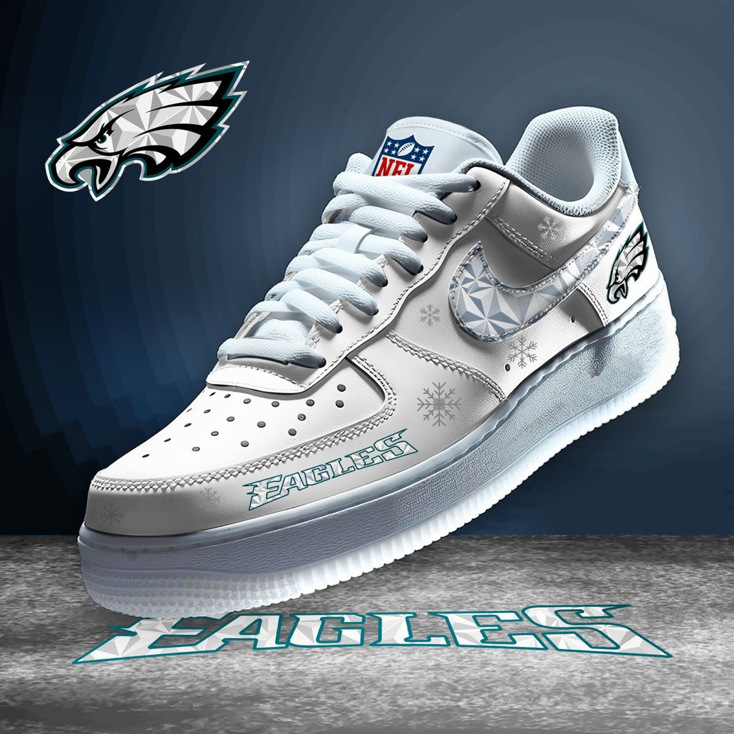 PHI x NFL Diamond Air Sneaker - Limited Edition DatND DVT