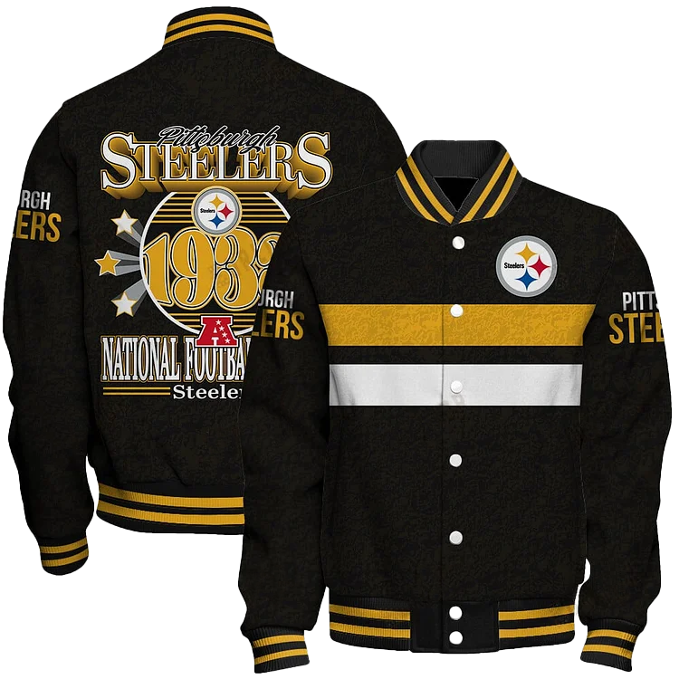 Pittsburgh Steelers Football Team 2024 -25 Super Durable Unisex Varsity Jacket DDT HLPHUONG